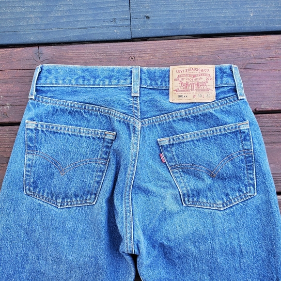 90s VINTAGE 501 JEANS - Picture 4 of 11